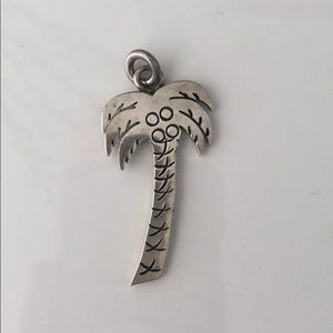 Sterling Silver Palm Tree